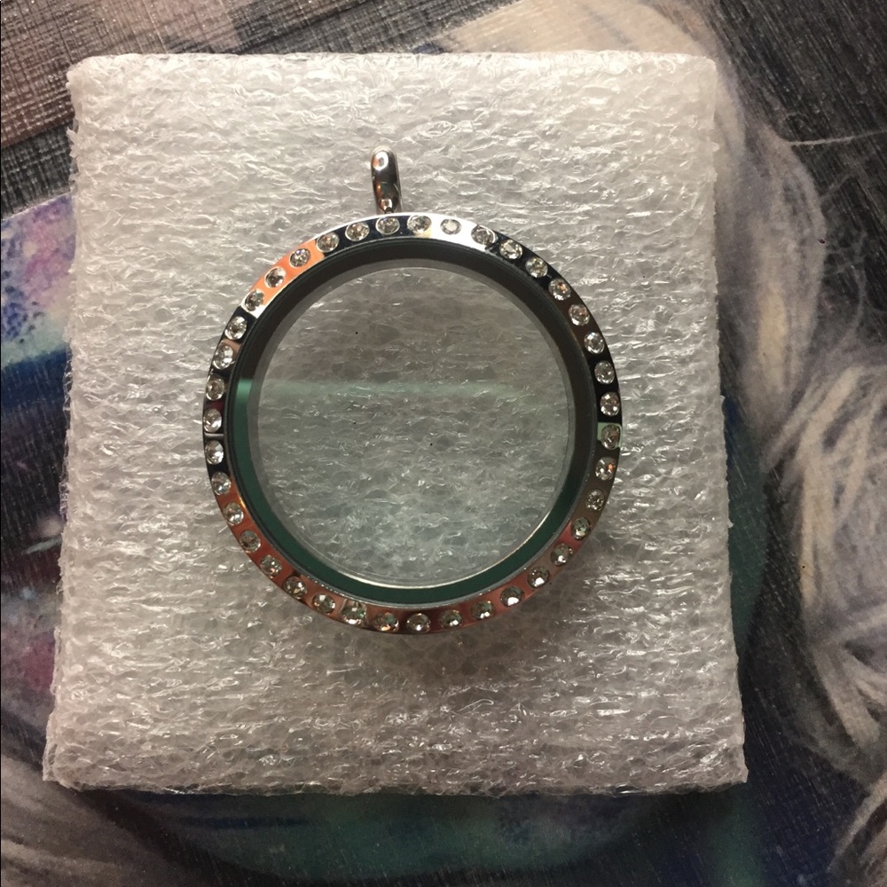 Large origami owl locket
